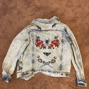 Urban Outfitters Acid Wash Denim Jacket